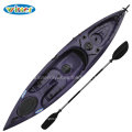 Recreational Single Sit on Top Plastic Fishing Kayak